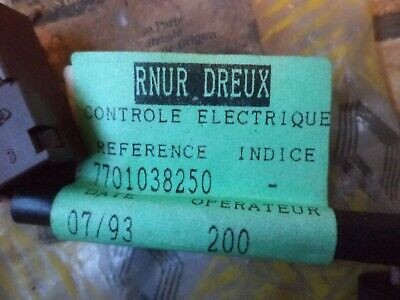 n°rn124 cable porte renault clio 7701038250 neuf DPA86
