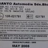 n°ma75 ma147 lecteur cd mazda 2 3 6 mx5 rx8 gj6c79agxa neuf DPA86