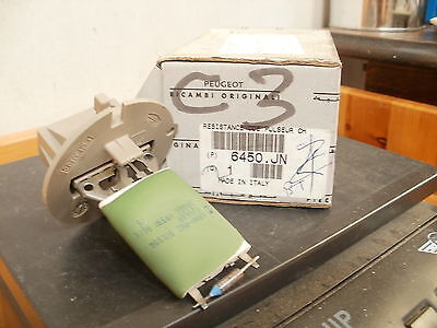 n°v66 resistance chauffage citroen c3 ref 6450jn neuf DPA86