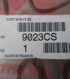 n°v560 joint porte gauche citroen xantia break 9023cs neuf DPA86