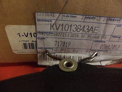 n°w306 jeu plaquette av chrysler pt cruiser v1013843ae neuve DPA86