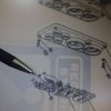 n°r45 indicateur turbo innocenti bertone 553641107 neuf DPA86