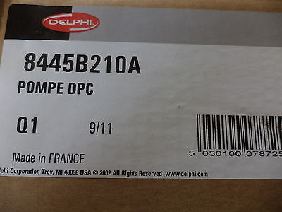 n°CE4 pompe injection dpc peugeot 205 306 citroen xsara 8445b210a n°CE4 pompe injection dpc peugeot 205 306 citroen xsara 8445b210a DPA86