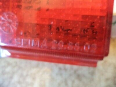 n°6ce53 cabochon feu anti brouillard ar fiat 127 2988 seima neuf DPA86