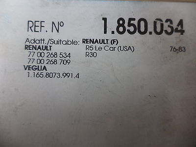 n°ce203 interrupteur ventilateur renault r5 r30 1850034 neuf DPA86