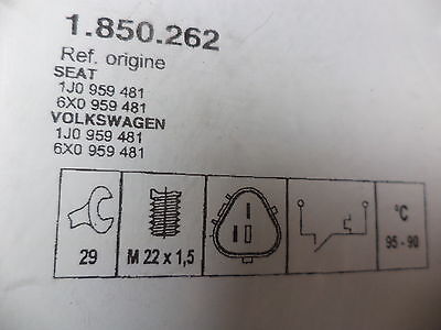 n°ce214 interrupteur ventilateur audi a3 1850262 neuf DPA86