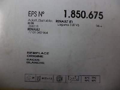 n°ce225 interrupteur ventilateur renault espace safrane laguna 1850675 neuf DPA86