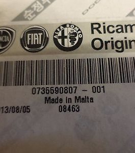 n°w194 commande warning fiat 500 L 735590807 735575220 neuve DPA86