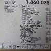 n°ce228 contacteur marche arriere fiat cinquecento regata ritmo uno 1860038 neuf DPA86
