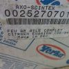 n°gd75 feu aile arg citroen evasion 25270701 axo scintex neuf DPA86