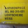 n°gd69 cabochon feu gabarit blanc 9el950315031 hella neuf DPA86
