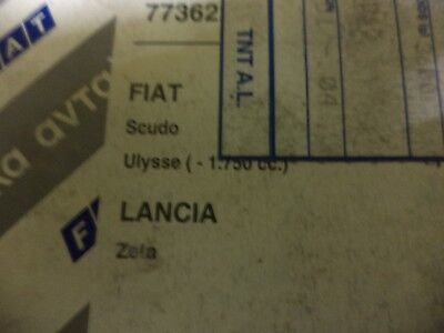 n°k140 jeu plaquette av lancia zeta fiat scudo ulysse 77362237 neuf DPA86