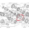 n°nc200 synchro nissan micra maxima stanza 3260701b01 neuf DPA86