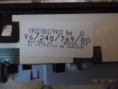 n°c46  compteur citroen saxo vts  jaeger 6101n8 neuf DPA86