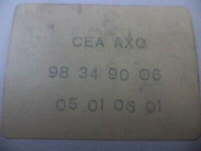 n°6ce77 feu gabarit rond axo 98349006 neuf DPA86