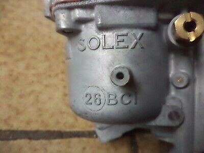 carburateur solex 26 BCI citroen 2cv 12499 neuf n°8ce6 9ce2 DPA86