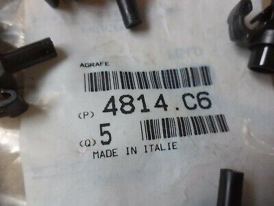 n°ms11 lot agrafe canalisation frein citroen c25 4814c6 neuf DPA86