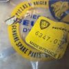n°ms16 cache eclairage plaque peugeot 204 304 504 634703 neuf DPA86