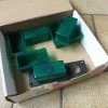 n°gd656 lot 7 cabochon feu gabarit vert vignal 087050 pfe87e neuf DPA86