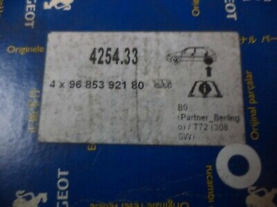 n°de110 pb219 jeu plaquette ar peugeot 308 partner 425433 neuve DPA86