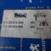 n°de114 pb220 jeu plaquette av peugeot boxer 425242 neuve DPA86