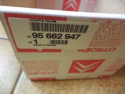 n°c71 compte tours jaeger citroen zx diesel 95662947 neuf DPA86