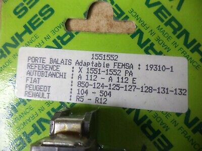 n°gd436 porte balais peugeot 104 504 renault r5 r12 1551552 19310-1 neuf DPA86