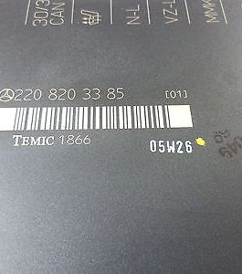 n°e159 module commande siege mercedes w220 2208203385 neuf DPA86