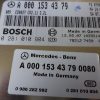 n°e160 calculateur moteur mercedes w210 0001534379 0281010804 echange standard DPA86