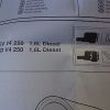 n°ma87 embout echappement mazda 3 bs4dv4250 neuf DPA86