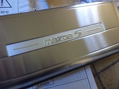 n°ma102 lot 4 seuil porte inox mazda 5 cc29v1370j neuf DPA86