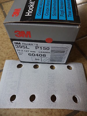 n°2ce22 50 feuilles abrasive 70×127 p150 hookit ref  60408 neuf 3m DPA86