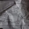 n°ma408 jeu bavette avant mazda premacy cc29v3450f neuve DPA86