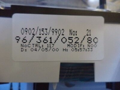 n°c90 compteur  citroen berlingo essence jaeger 6101rc neuf DPA86