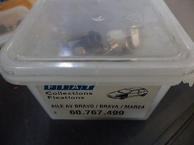 n°fv327 kit agrafe et fixation fiat bravo brava marea aile 60767499 DPA86