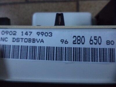 n°c18 compteur speedometer citroen xm bva jaeger MPH 6101t5 neuf n°c18 compteur speedometer citroen xm bva jaeger MPH 6101t5 neuf DPA86