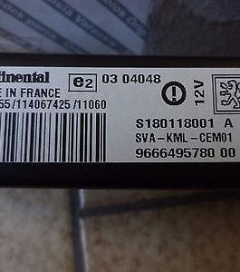n°w251 module bluetooth fiat scudo 9467169380 neuf 9467165999 S180118001 DPA86