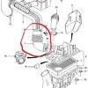 n°ma449 conduit air ford transit granada essence 6992935 neuf DPA86