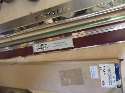 n°ma451 2 x seuil porte avant inox ford focus 1696412 neuf DPA86