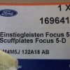 n°ma451 2 x seuil porte avant inox ford focus 1696412 neuf DPA86