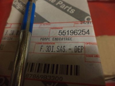n°w118 emetteur embrayage lancia musa ypsilon fiat idea 55196254 neuf DPA86