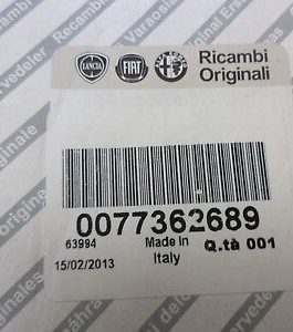 n°v572 jeu plaquette avant fiat panda 77362689 neuf DPA86