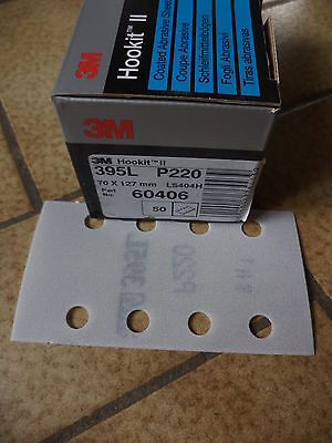 n°2ce23 50 feuilles abrasive 70×127 p120 hookit ref 60409 neuf 3m DPA86