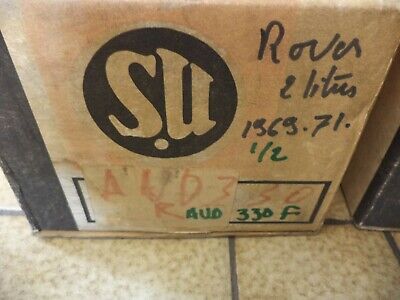 lot carburateur SU rover 2000TC AUD330R AUD330F neuf n°8ce30 DPA86