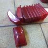 n°gd297 lot 10 cabochon feu rouge gabarit ML617 neuf DPA86