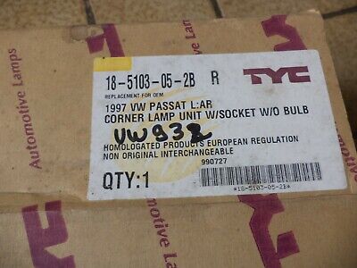 n°7ce78 clignotant droit volkswagen passat 185103052b TYC neuf DPA86