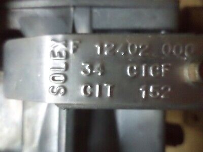 carburateur solex 34CICF / 152 citroen CX 12402 neuf n°10ce13 DPA86