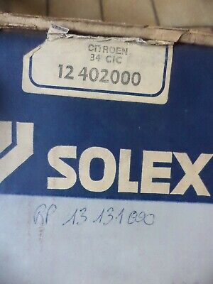 carburateur solex 34CICF / 152 citroen CX 12402 neuf n°10ce13 DPA86