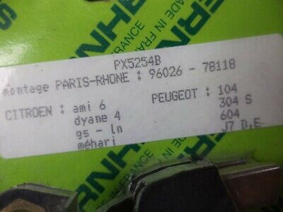 n°gd441 porte balais citroen ami 6 dyane gs 104 304 px5254b 96026 78118 neuf DPA86