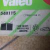 n°gd553 jeu plaquette av citroen visa 540115 valeo neuf DPA86